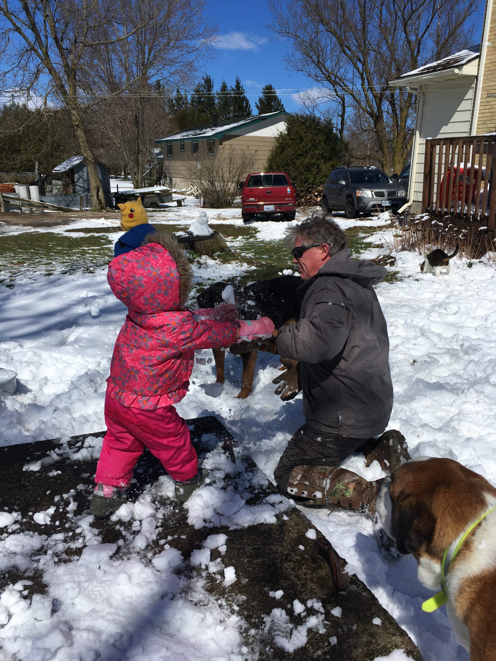 Poppa "C" and Willow